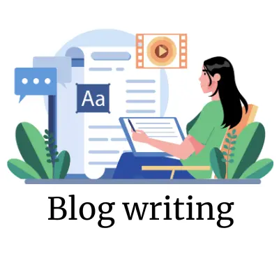 Blog writing books