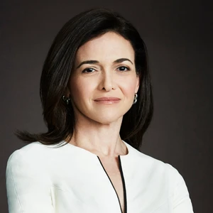 Sheryl Sandberg author of Lean in