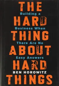 The Hard Thing About Hard Things Building a Business When There Are No Easy Answers Hardcover – 24 April 2014