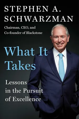 What It Takes Lessons in the Pursuit of Excellence Hardcover – September 17, 2019