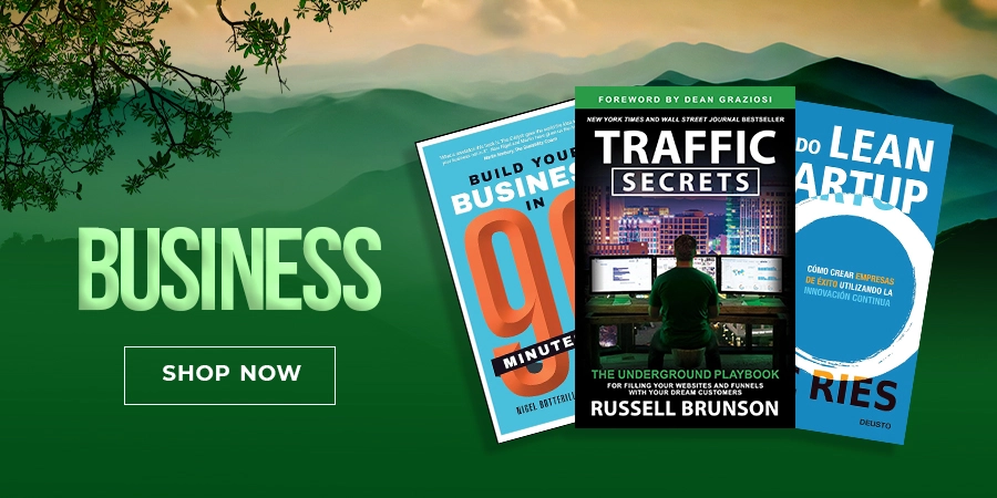 Business books banner