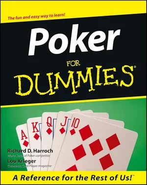 Poker for dummies paperback 10 april 2000